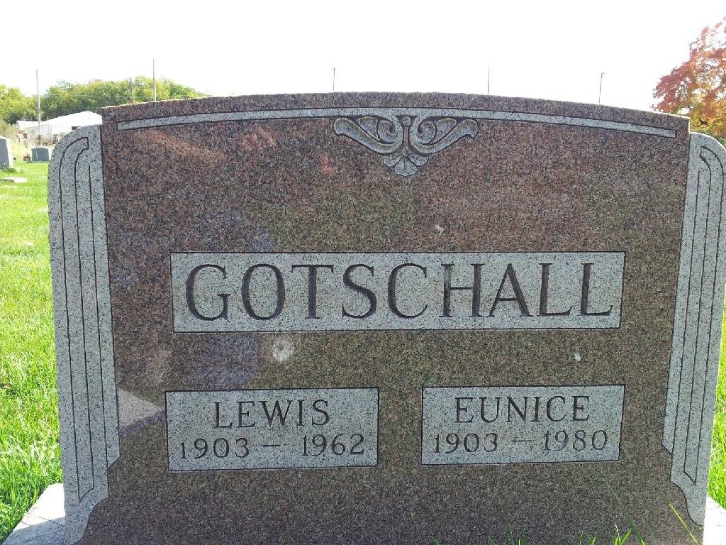 Gotshall Headstone