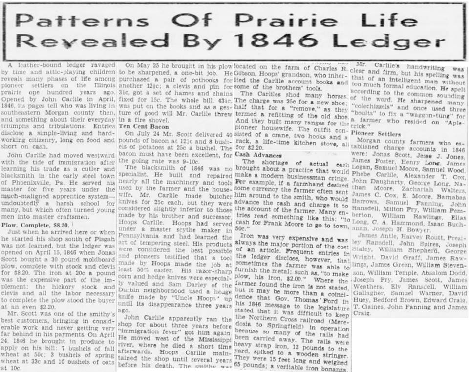 September 15, 1946 - Pisgah Early Life